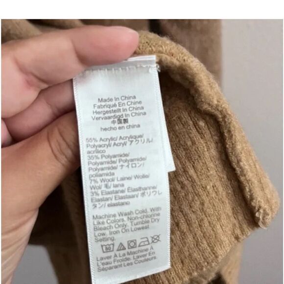 J. Crew | Factory Colorblock Wool Blend Sweater Dress | XXS - Picture 5 of 5